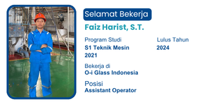 Faiz Harist, S.T. Selamat bekerja
