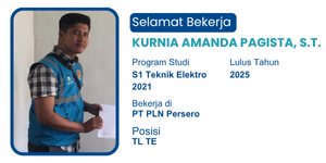 KURNIA AMANDA PAGISTA, S.T. Selamat bekerja